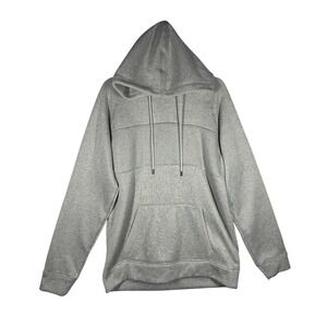 Caliville Mens Gray Fleece Hoodie Pullover Sweatshirt Size Large New Without Tag